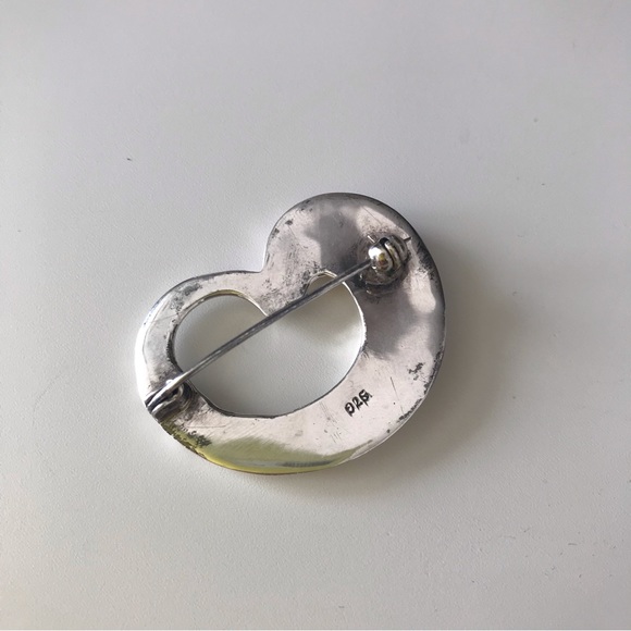 VINTAGE | .925 sterling silver brooch - Picture 3 of 3